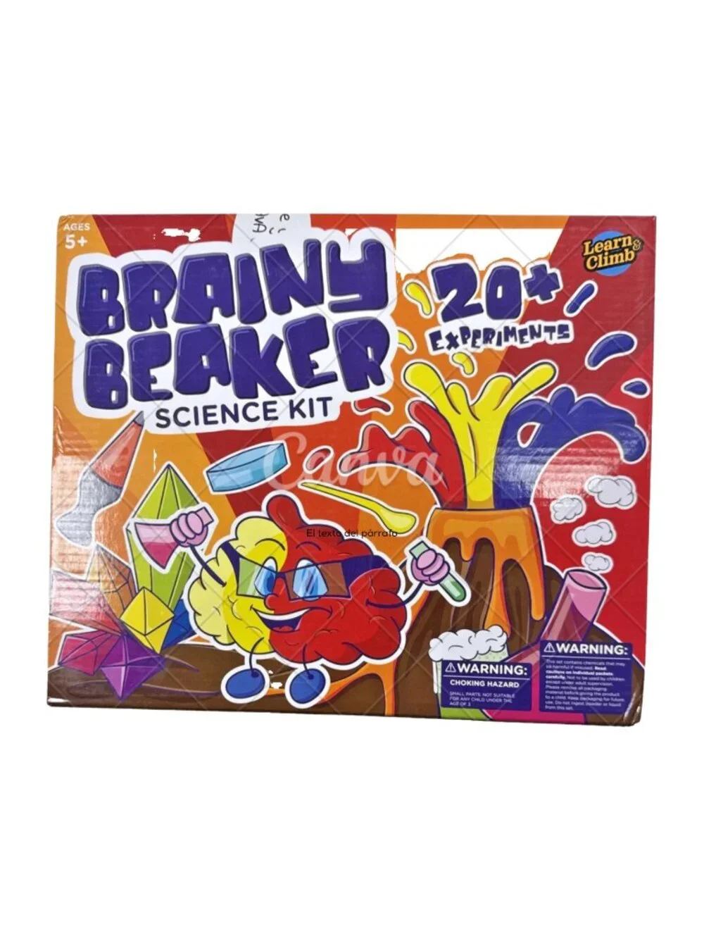 Brainy Beaker Science Kit for Kids 21 Experiments Science Kit Gift Age 6-8